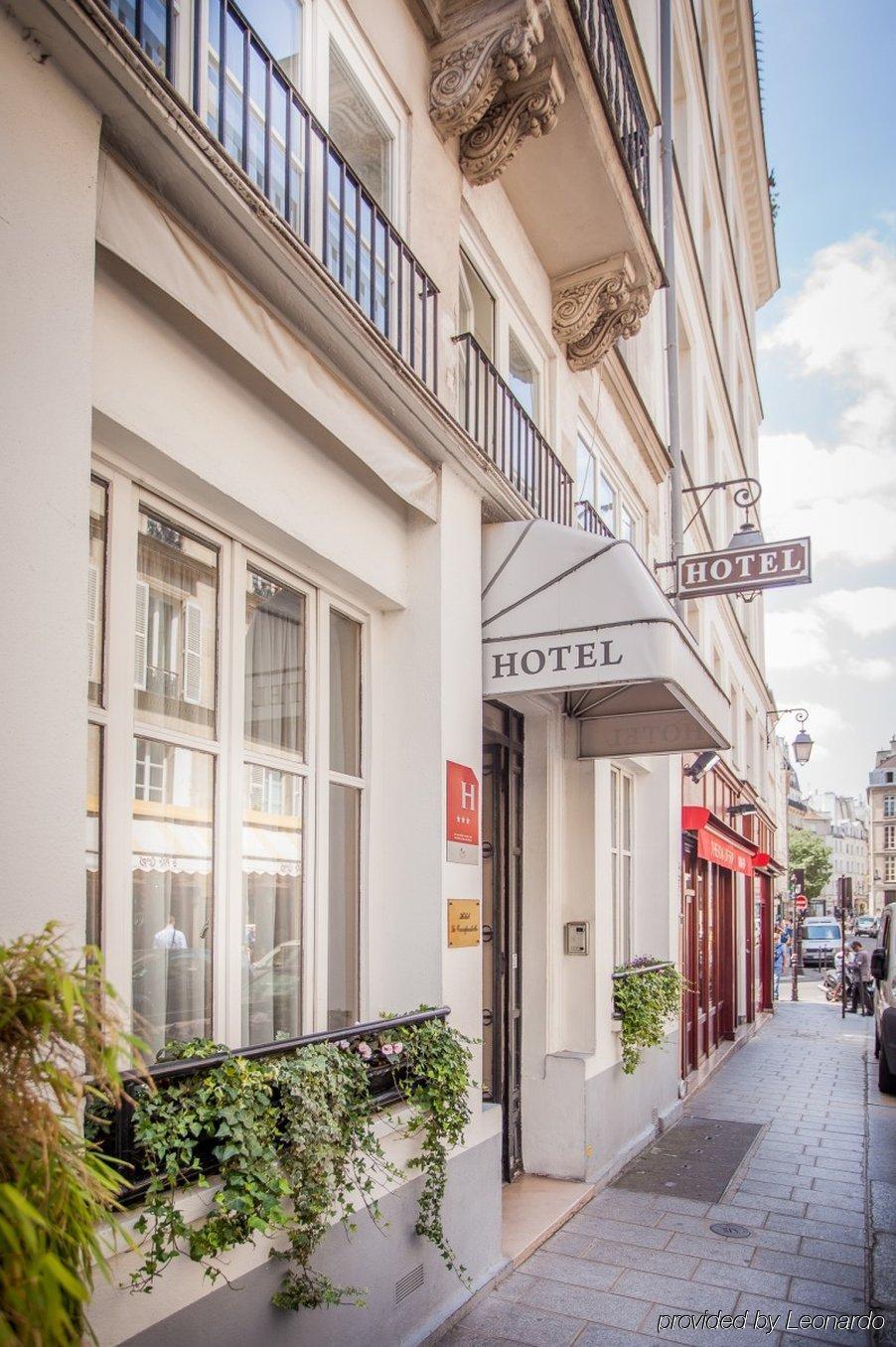 Hotel Le Compostelle Paris Exteriör bild
